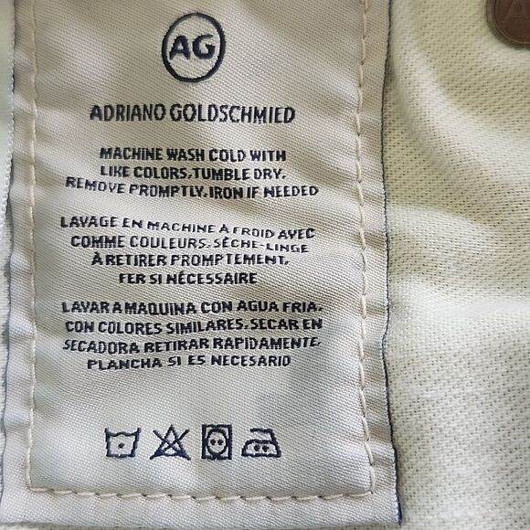 AG Adriano Goldschmied The Farrah High Rise Skinny Ankle Dark Blue Was Jeans, 26 - Picture 9 of 11